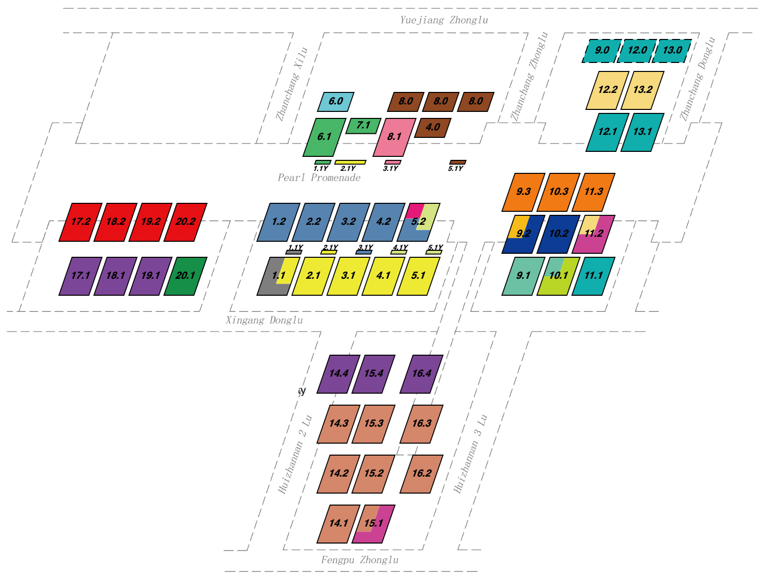 Kanton Fuarı Haritası - 3. Dönem